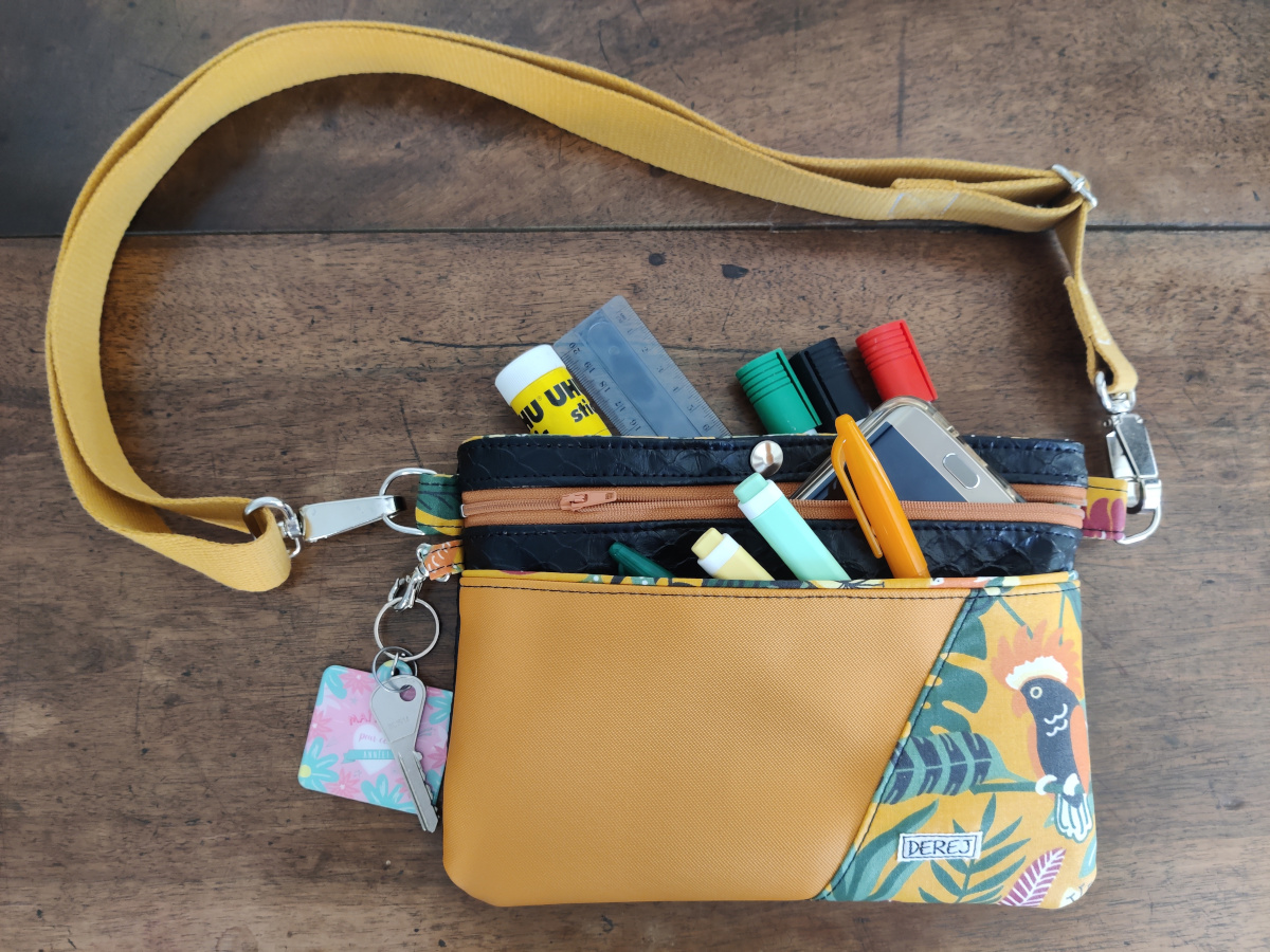 La sacoche de ma?�tresse bord'homard - Derej couture